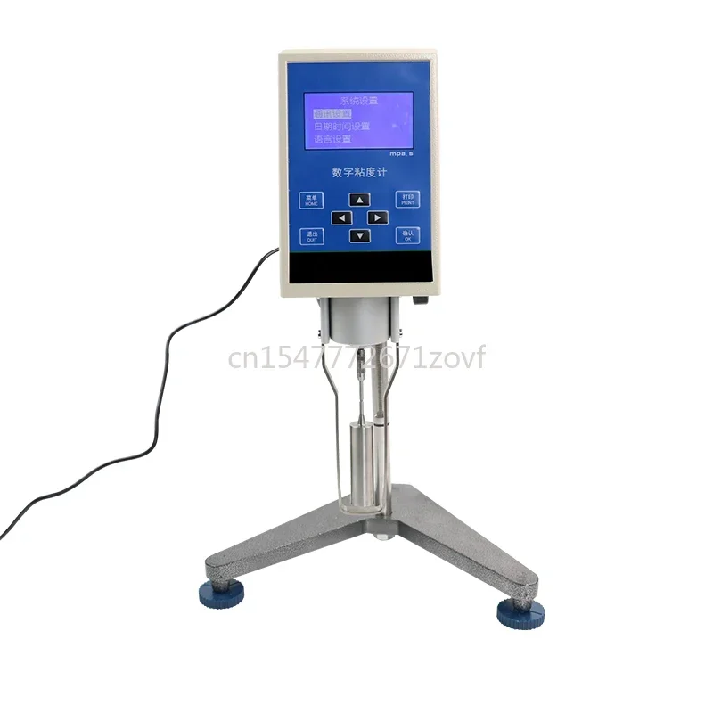 Ndj-1S Pointer Rotary Viscometer 5S Intelligent 8S Liquid Test Glue Paint  Digital Display