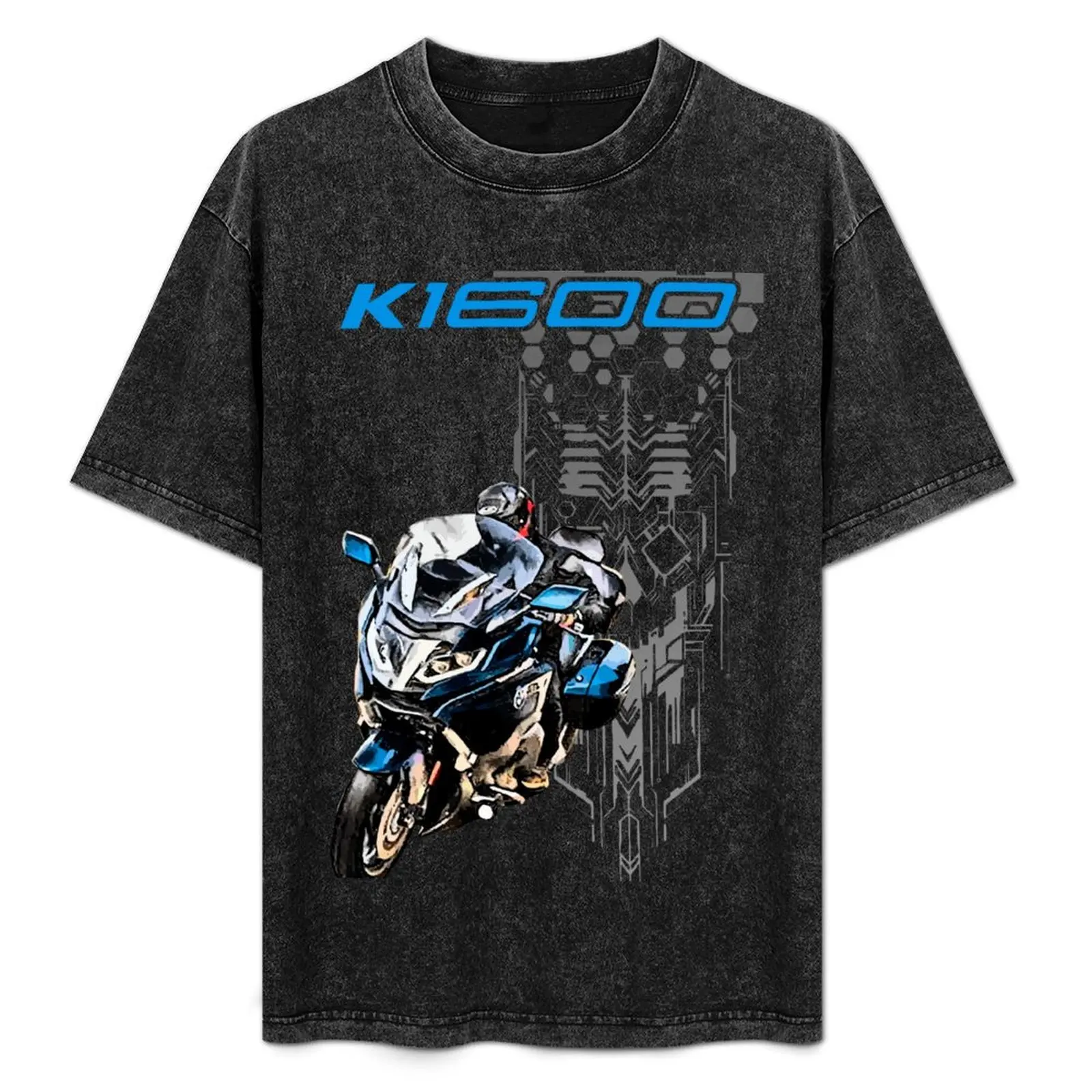 

K1600 GT Touring Skull T-Shirt Sports Casual Breathable Tee Shirt