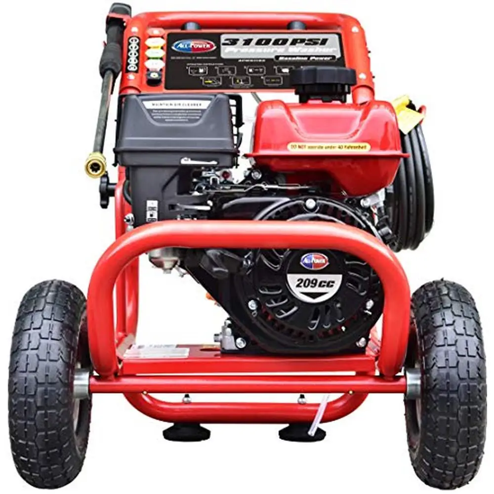 

3200 PSI Gas Pressure Washer 2.6 GPM JD Engine 208cc Gasoline Versatile Cleaning Power Robust Construction Professional Grade