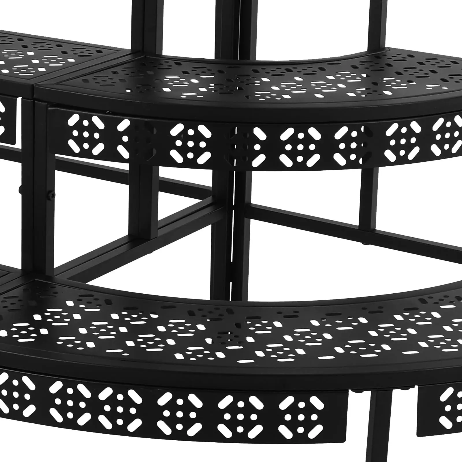 3-Tier Plant Stand Flower Pot Rack, Garden Display Shelf Flower Pot Holder Storage Organizer Rack, Garden Flower Pot Display Shelf