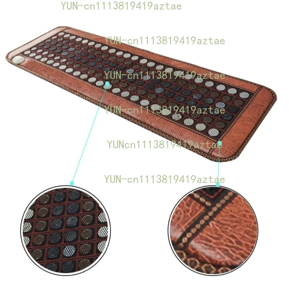 110/220V Tourmaline Photon Heating Pad Massage Mattress Natural Tourmaline Thermal Pad Heating Jade Sofa Bed Mat