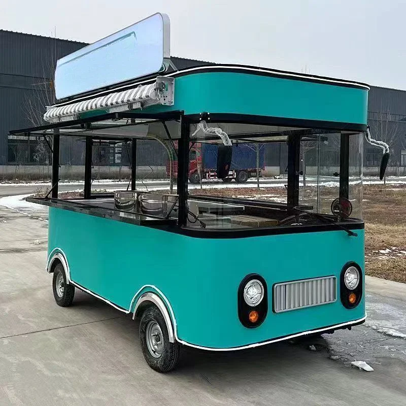 Wholesale Price Catering Ice Cream Mobile Food Truck Truck Manufacturing Trailer Food Carts