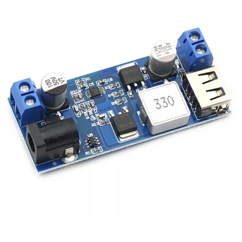 DT17 DC 5V6A Step-Down Module, 12V24V to 5V Power Converter, USB Charging 5A High Power 30W, 10 Pcs DC-DC Module