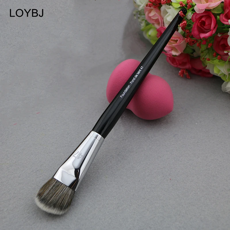 LOYBJ pinceau de fond de teint professionnel 47 tête de balai fond de teint liquide ombre correcteur pinceaux femmes visage Base maquillage outils de beauté