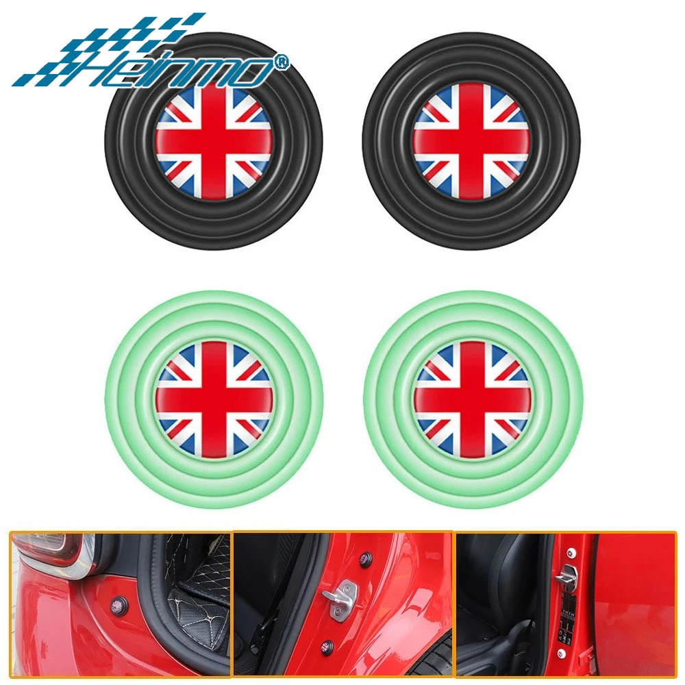 

2PCS Universal Car Door Shock Absorbing Gasket For Mini Cooper R55 R56 F57 Trunk Sound Insulation Pad Cars Door Shock Stickers