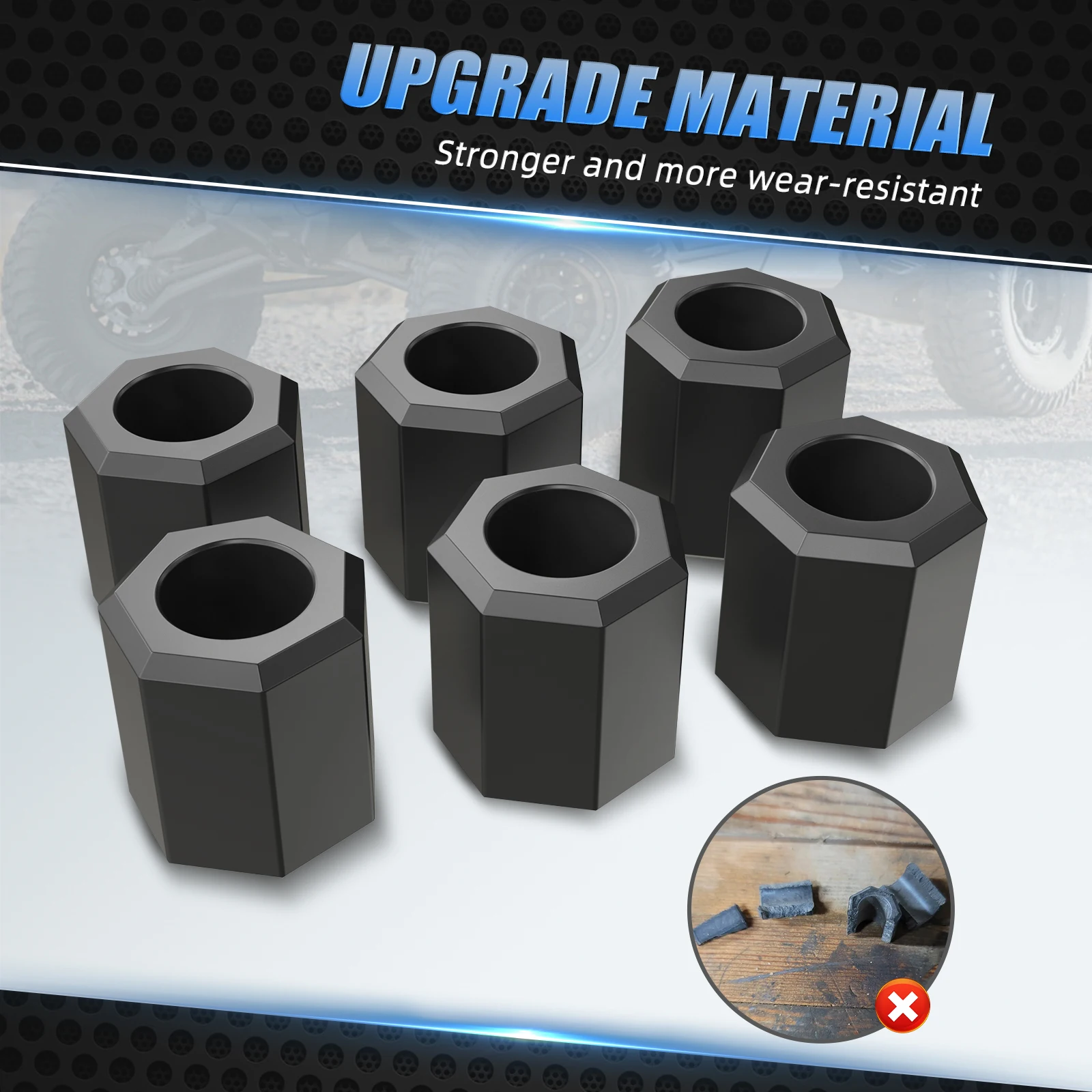 NICECNC 6 Pcs Clutch Thrust Rollers for Can Am Maverick Trail 1000 2019-2023 2021 Defender HD10 2018-2023 UTV #420229991