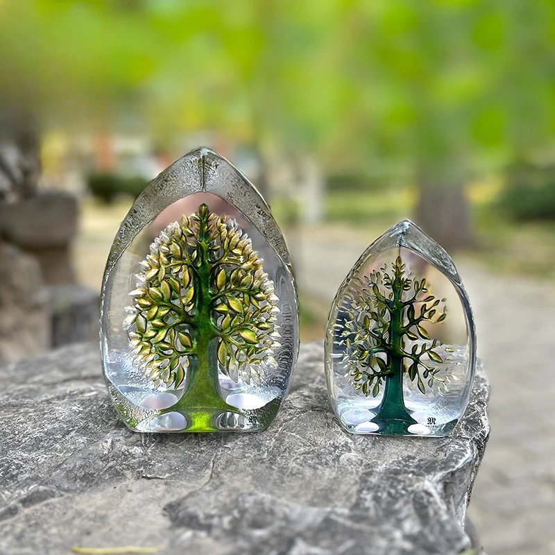 

Вечнозеленые художественные украшения, аксессуары для дома Fulu, офисные подарки, подарки для колеже