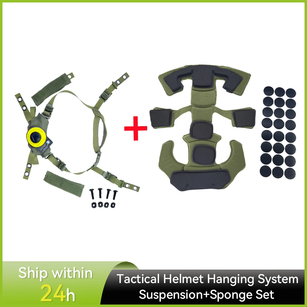 

Wendy Helmet Suspension System Helmet Lanyard FAST MICH Outdoor Hunting Helmet Sponge Accessies