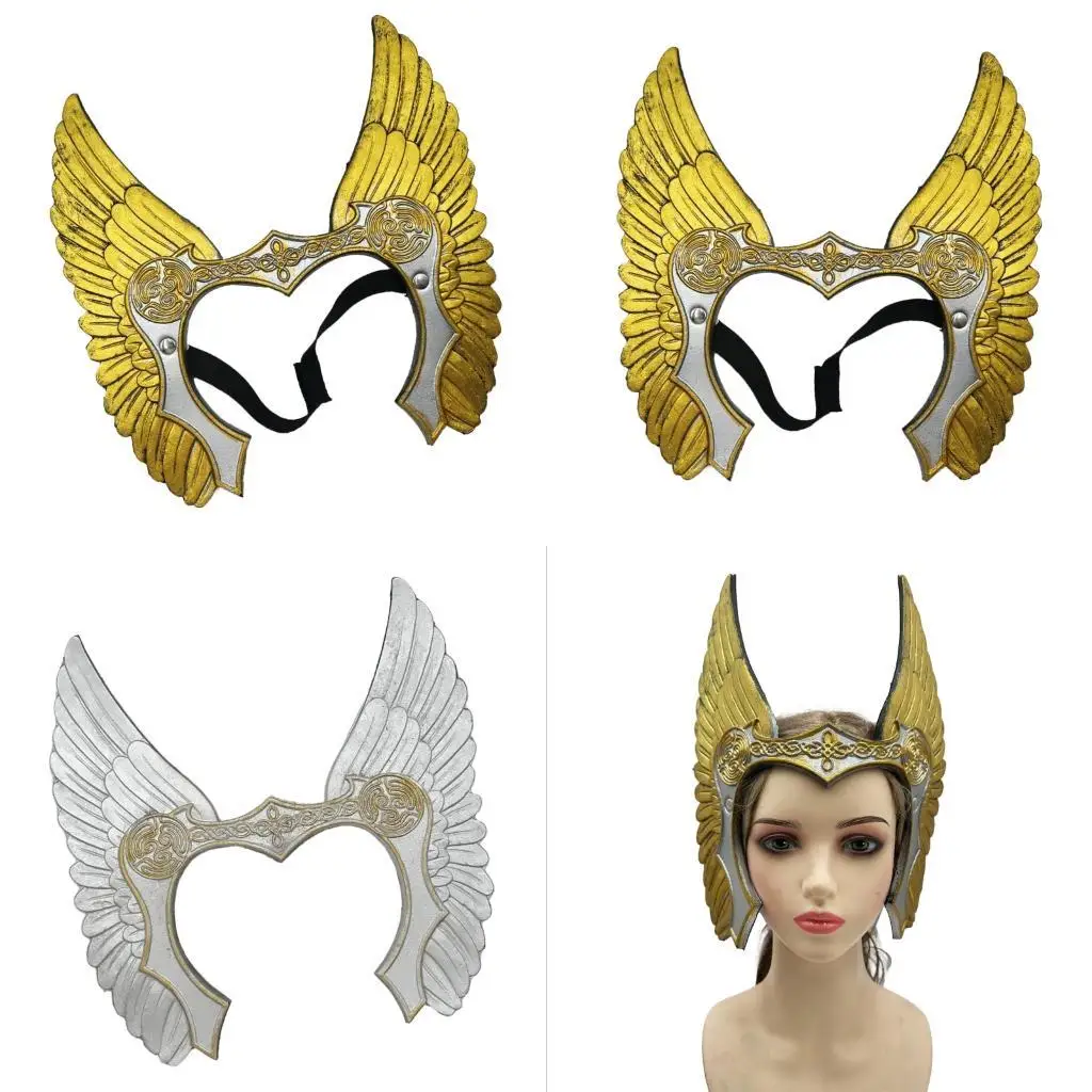 

39BD Valkyrja Warriour Headband Norses Warriour Headband Valkyrja Hair Accessories