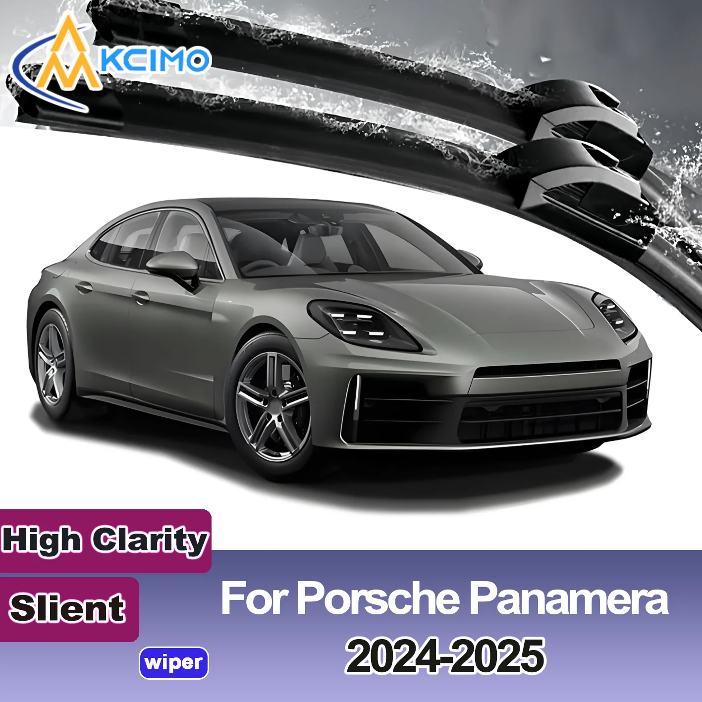 

2PCS New Front Windshield Wiper Blade for Porsche Porsche Panamera 976 Chassis G3 2024-2025 Front Windshield Accessories 2025