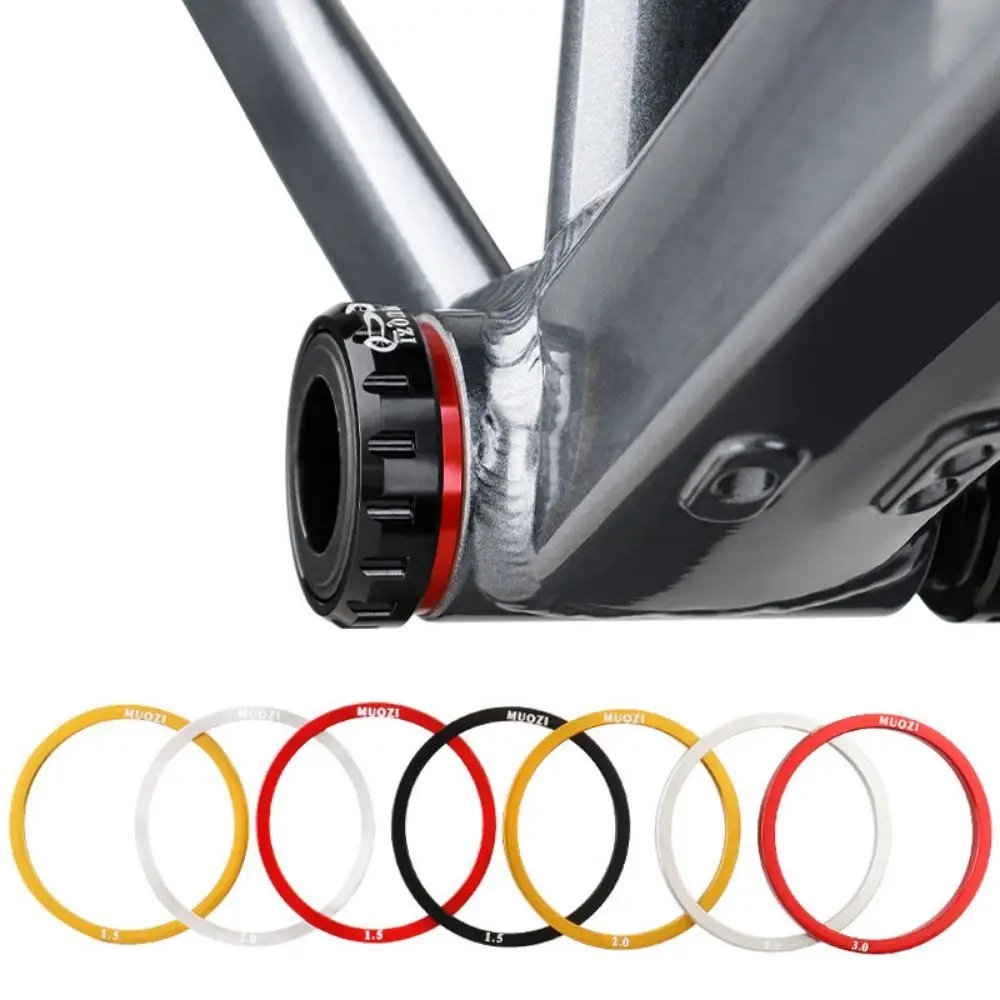 Freehub Gasket Bicycle Hub Washer Front Rear Hub Hub Washer MTB Bottom Bracket Spacers 1.5/2/2.5/3mm Durable