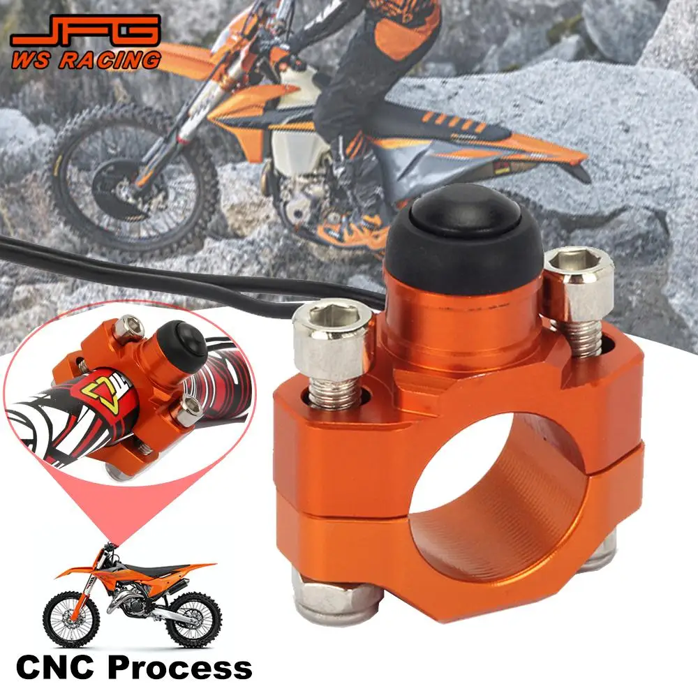 

CNC Kill Switch Motorcycle Accessories Universal Engine On Off Button For KTM HONDA KAWASAKI SUZUKI 125-450 Dirt Pit Bike Parts