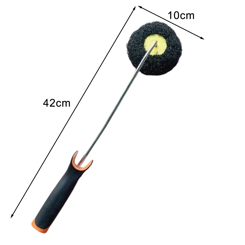 

1pc Corner Edging Paint Brush Pumpkin Shaped Roller Brush Corner Putty Finishing Roller Inner Corner Lining Paint Roller