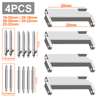 4pcs Watch Band Adapters for Huawei GT 2 3 4 pro Quick Release Pins Connectors 18mm 20mm 22mm Watch Band Spring Bars Accessories