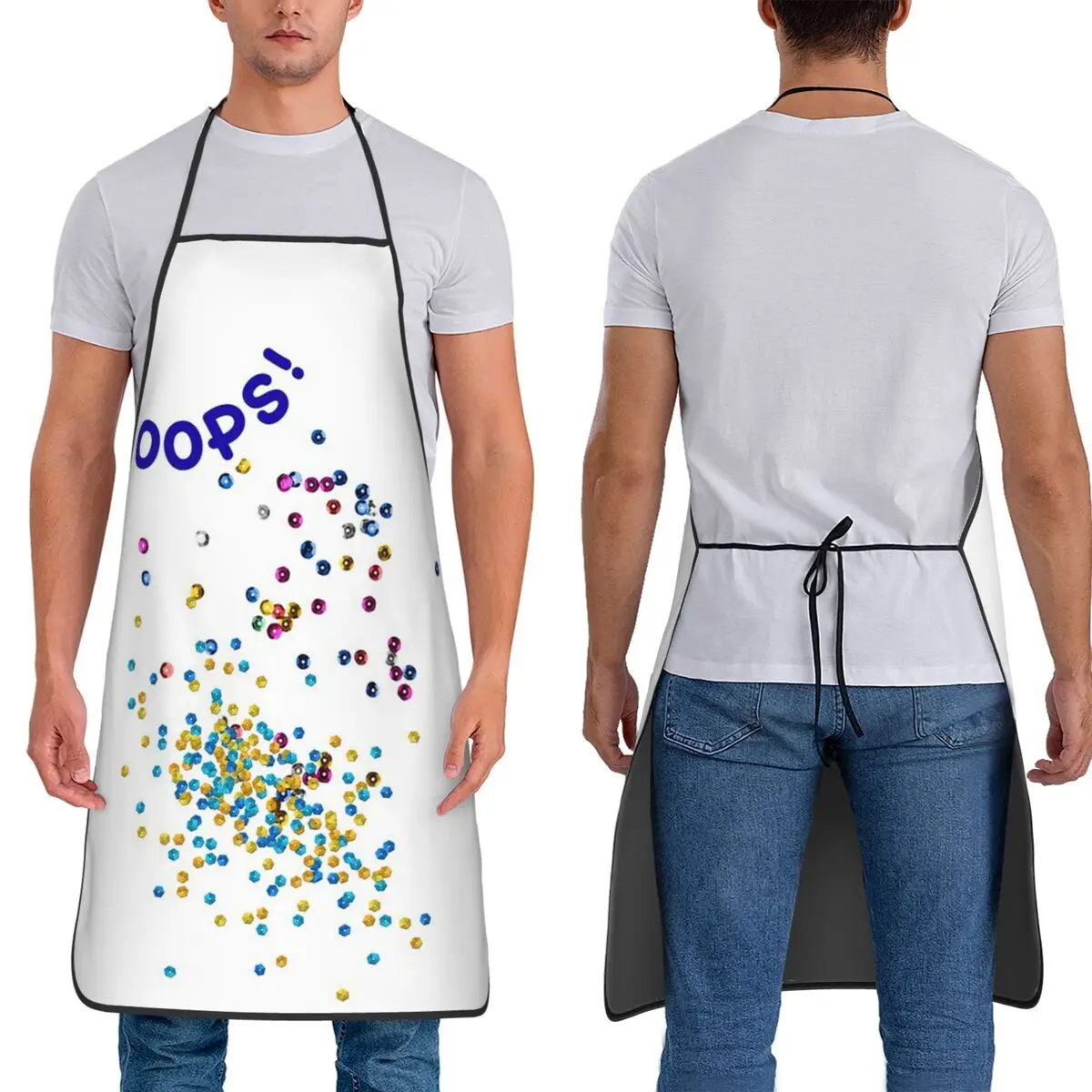 

Live My Life As A Kindergarten Teacher - Фартуки с блестками Шеф-кухар Кулинария Выпечка Столик Нагрудник Кухонный уборщик Передник для женщин и мужчин