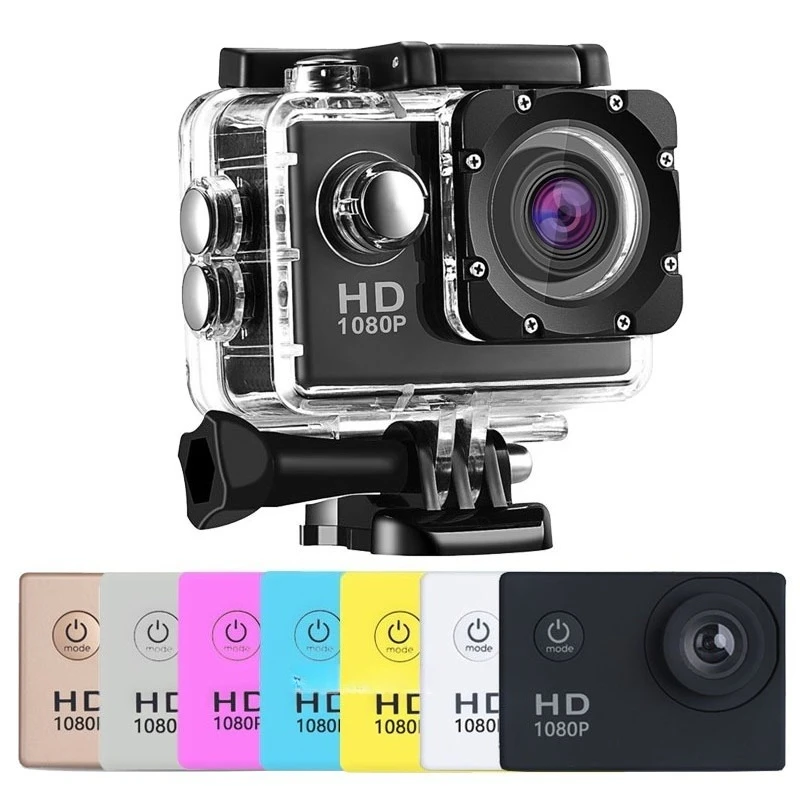 Waterproof Underwater Sports DV Multifunctional Outdoor Diving Motorcycle Riding Action Camera Video Camcorder