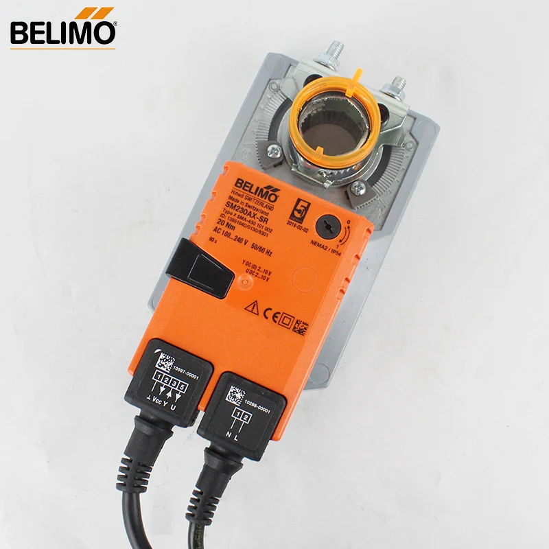 Belimo 20NM AC100 AC240V SM230AX-SR Modulating damper actuator for HAVC  system