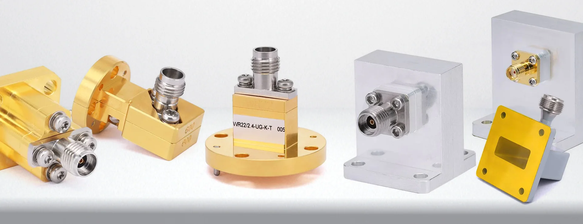 Coax Adapters 5.38-8.17GHz UDR70 Flange Telecom PartsWR-137 to for SMA Female Right Angle Waveguide to