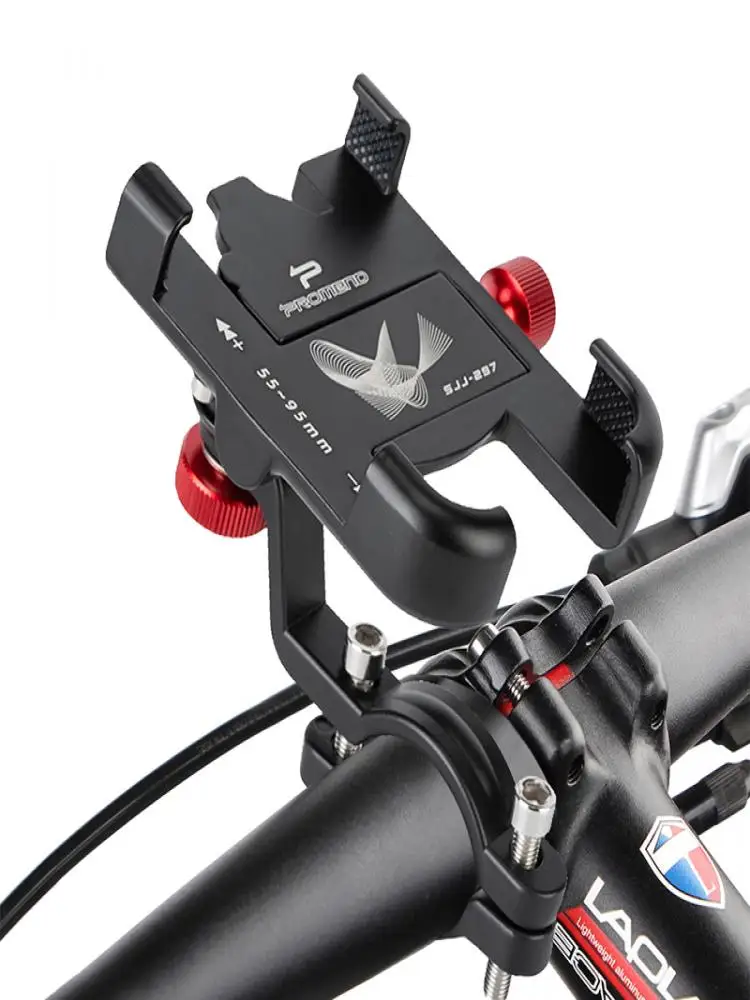 AliExpress NVPONE Universal Bicycle Motorcycle Phone Holder Aluminum Handlebar Bike Phone Mount Adjustable Non-Slip for iPhone 15 Samsung S22 S21