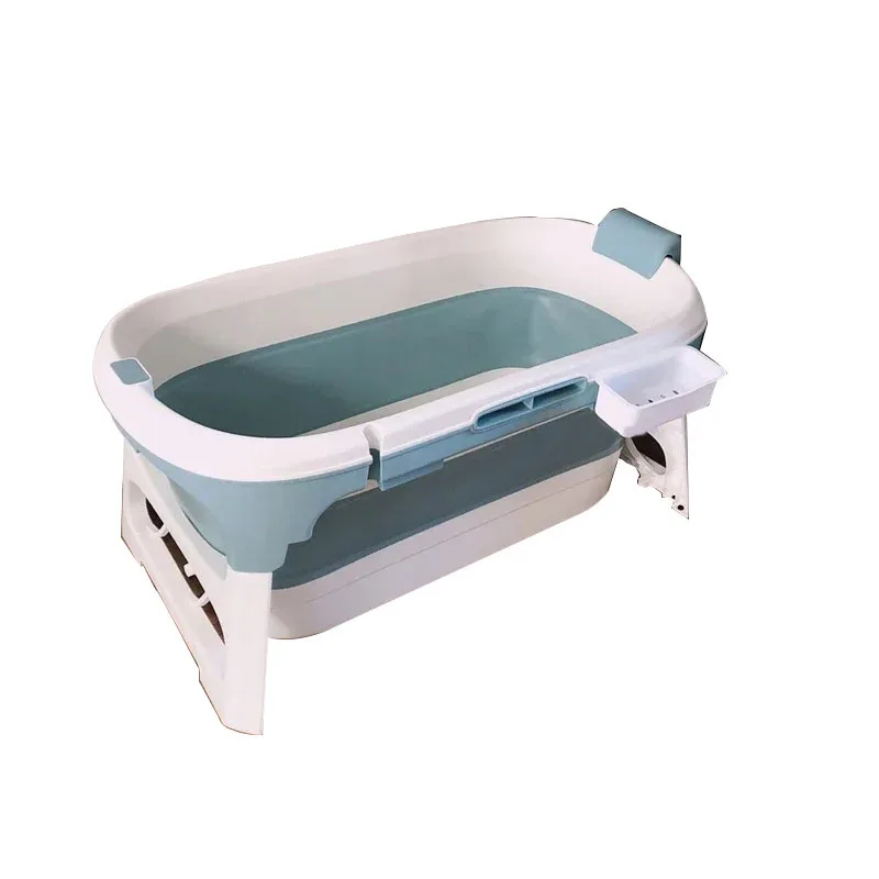 Plastic Portable Bathtubs for Adults Multi-functional Folding Bathtub with Fumigation Instrument Collapsible Bathtub for Spa