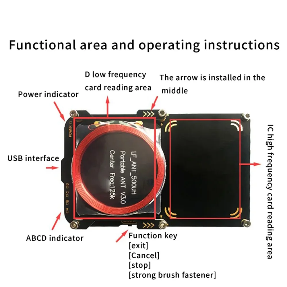 Proxmark3-RFID Leitor de Cartão, IC, ID, Gravador Chave, Copiadora Smart Chip, Kit Programador, UID S50, Duplicador de Decodificação, 512m, NFC 5.0