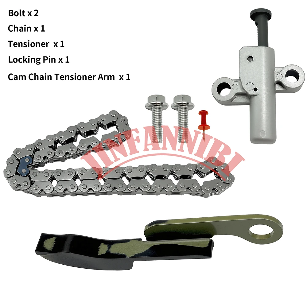 

Cam Timing Chain & Tensioner Arm Lifter For Honda Pioneer 520 SXS520M 2021 2022 2023