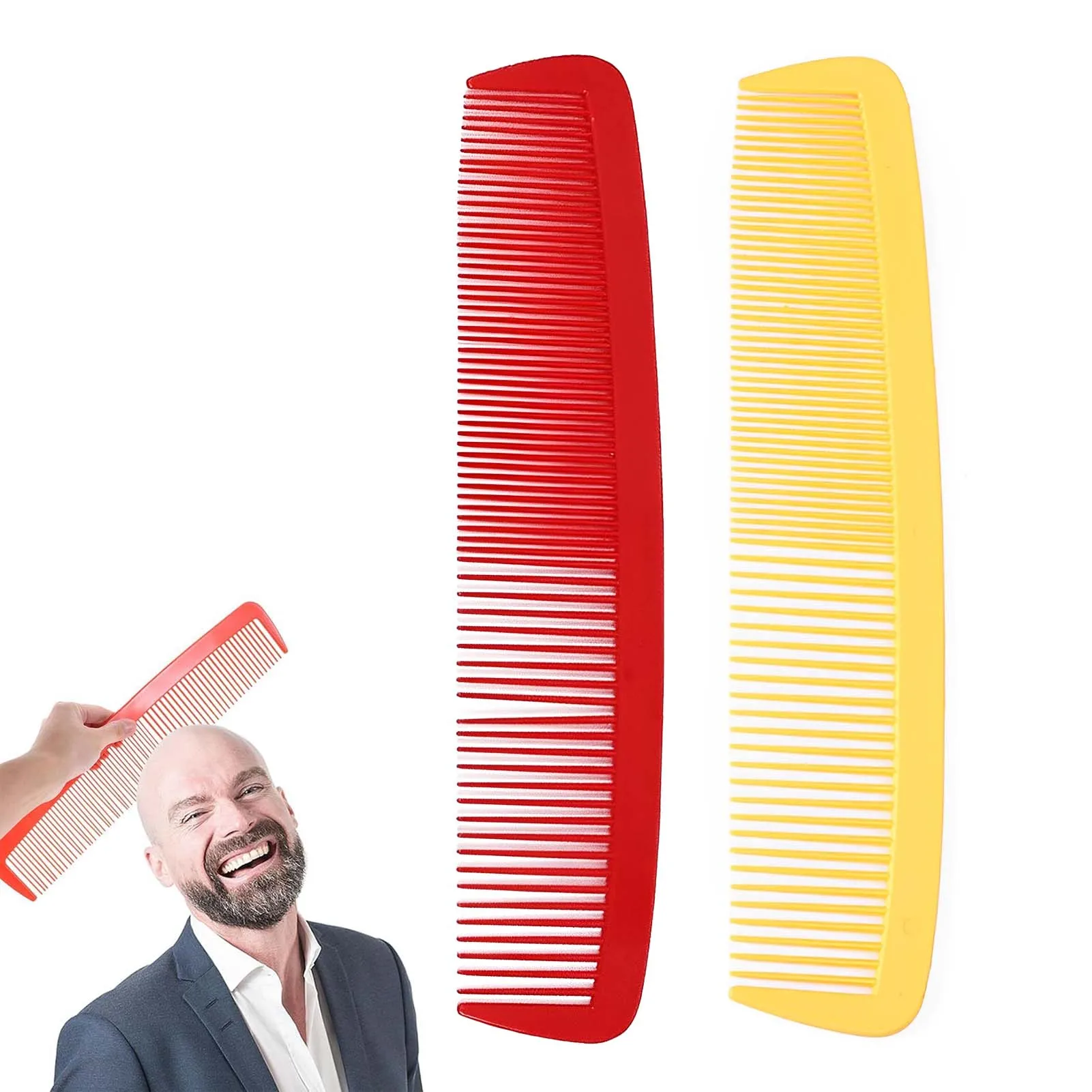 

Funny Giant Big Comb Portable Lightweight Handmade Natural Comb for Halloween Party Carnival Party