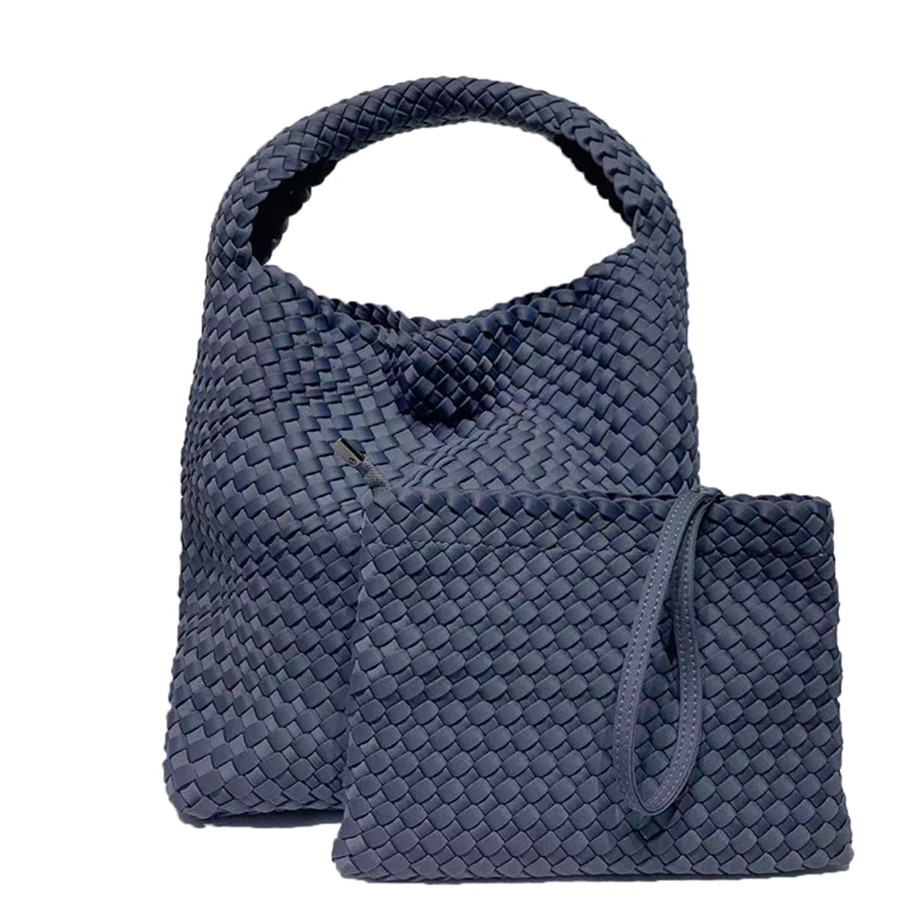 Casual Tote Bag Handmade Woven Bag Neoprene Bag Luxury Designer Lady Bags For Woman