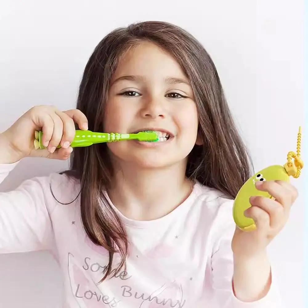 Plastic Toothbrush Head Protective Cover Portable Brush Protect Toothbrush Dust Cap Cover Banana Shape 2in1