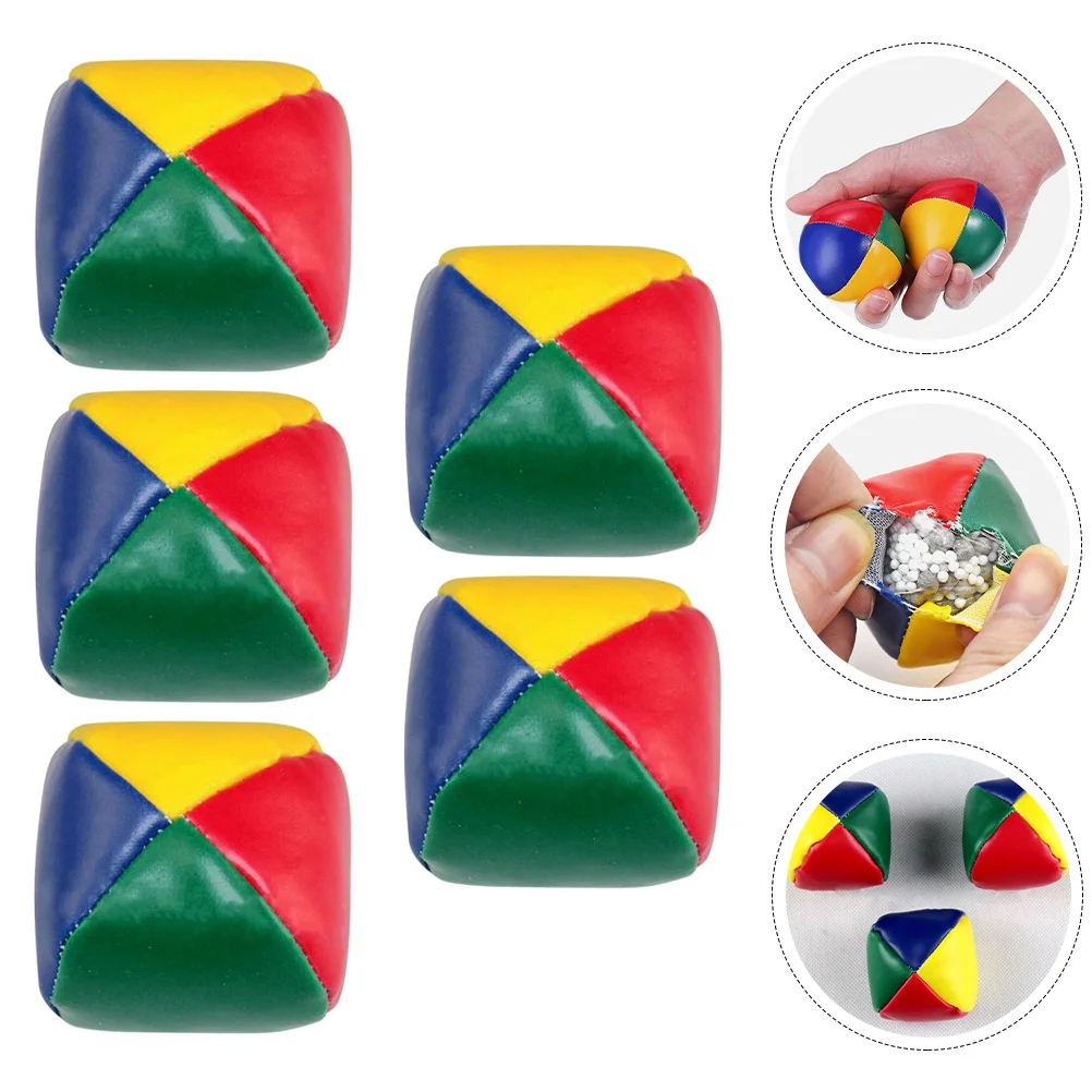 

5Pcs Outdoor Bean Bag Ball Throwing Game Supplies Kids Portable Interactive Play Equipment Bean Bags Throwing Game Toys