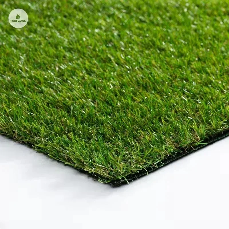 a top quality realistic artificial grass turf mat suitable for indoor/outdoor use - heavy-duty synthetic lawn