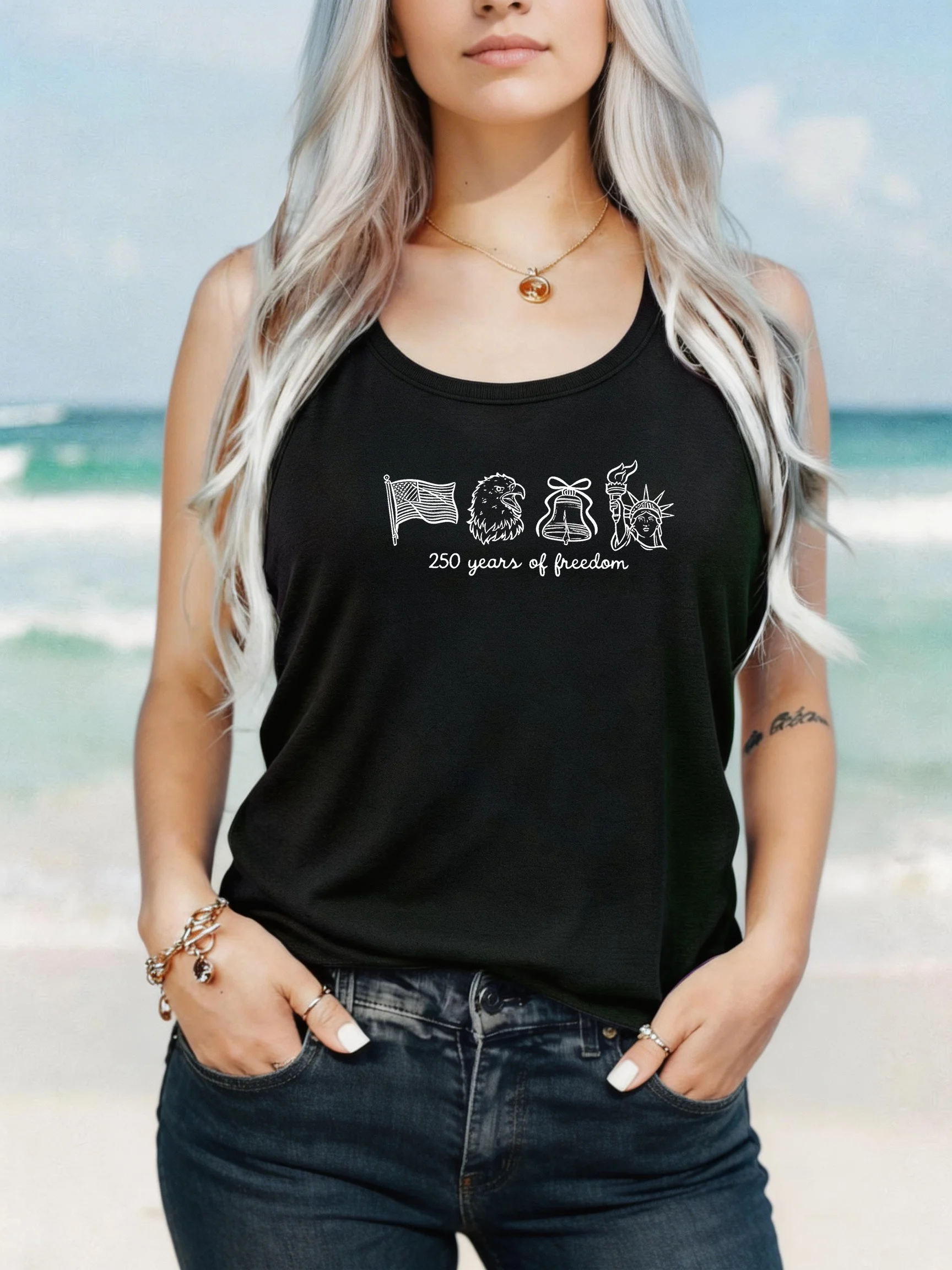 

Loose Fit Printed Pocket T-Shirt for Women with Ribbed Collar round Neck 1-8XL plus Size Comfortable Casual Vest