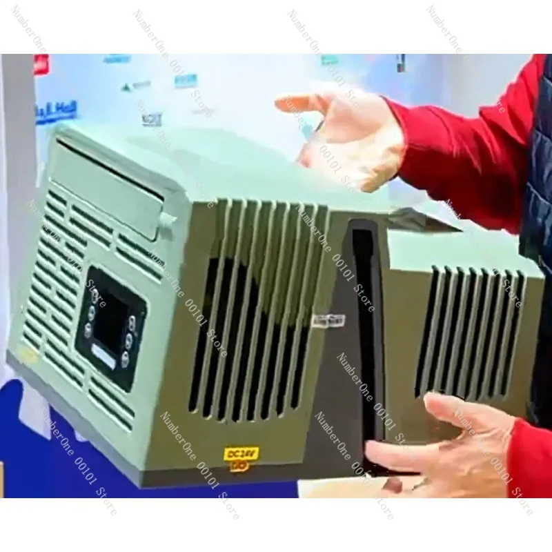 DC Inverter Mobile Window Air Conditioner 12V 24V 110V 220V Portable Parking Cooler For Camping Tent Outdoor Travel