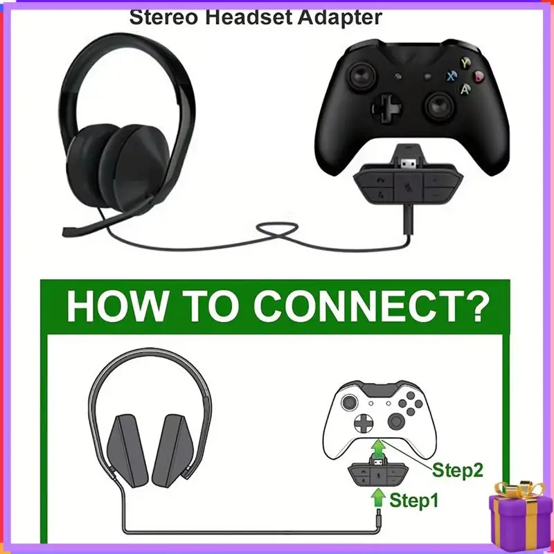 

Advanced Stereo Headset Adapter For One And Series X S Controller - For One And Series X S Controller