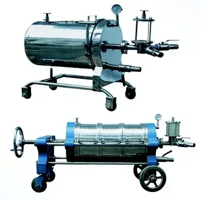 Stainless Steel Diatomaceous Earth Filter Diatomite filter machine for alcohol and beverage filtration