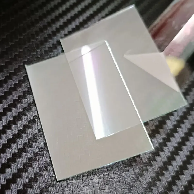 125X103MM Optical Beamsplitter Mirror Semi-Transmissive Semi-Reflective Glass
