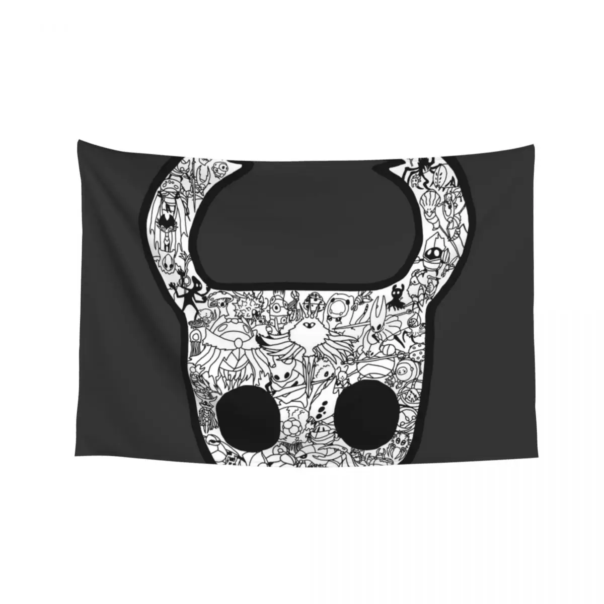 

The Hollow Knight Tapestry Wall Hangings Decoration Outdoor Decor On The Wall Wall Decor Tapestry