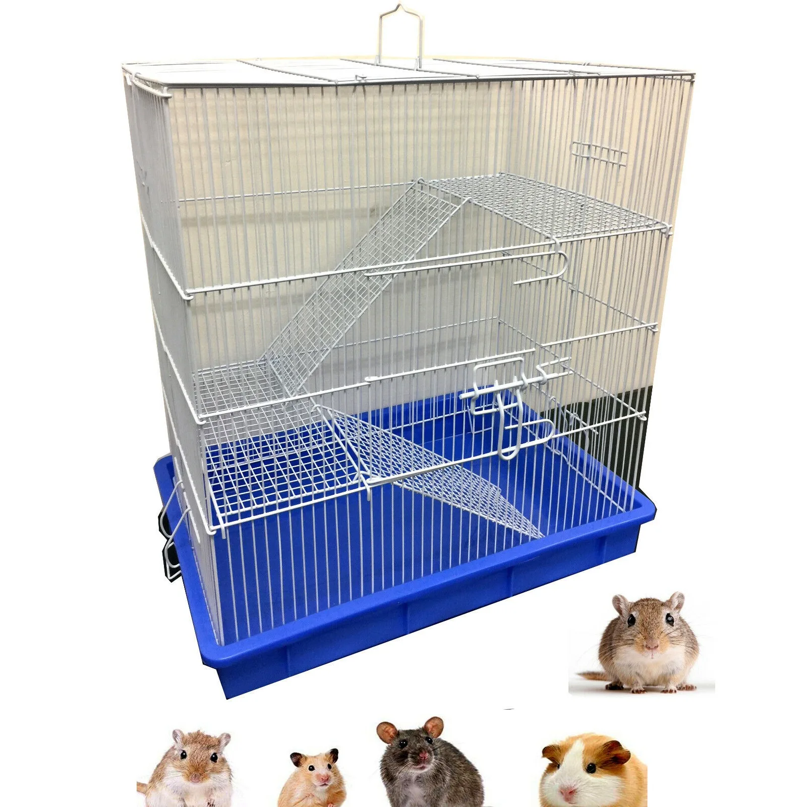 

3-Levels Chinchilla Guinea Pig Small Animal Rat Mice Hamster Gerbil Critter Cage United States