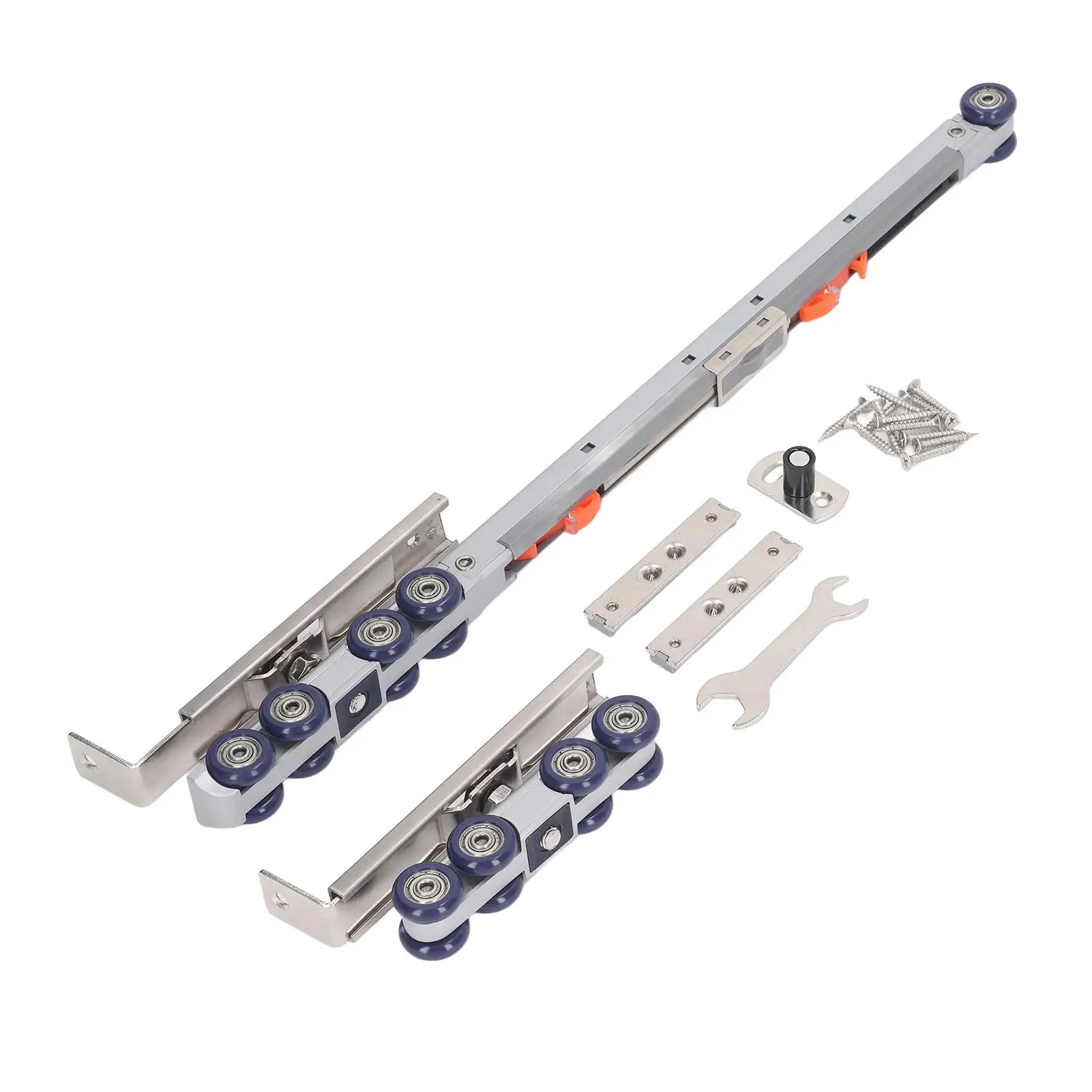 

Heavy-Duty Hoist Trolley with 8 Wheels - Stable Sliding Pulley, 80KG Load Capacity, Ideal for furniture & More