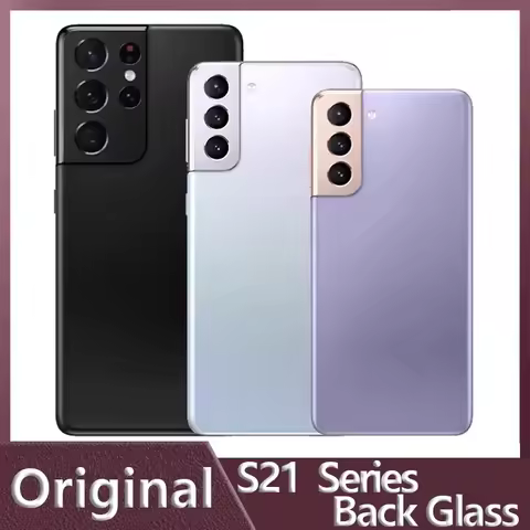 Applicable to the original Samsung S21Ultra glass back cover S21 + new battery cover back case disassembly outer screen case