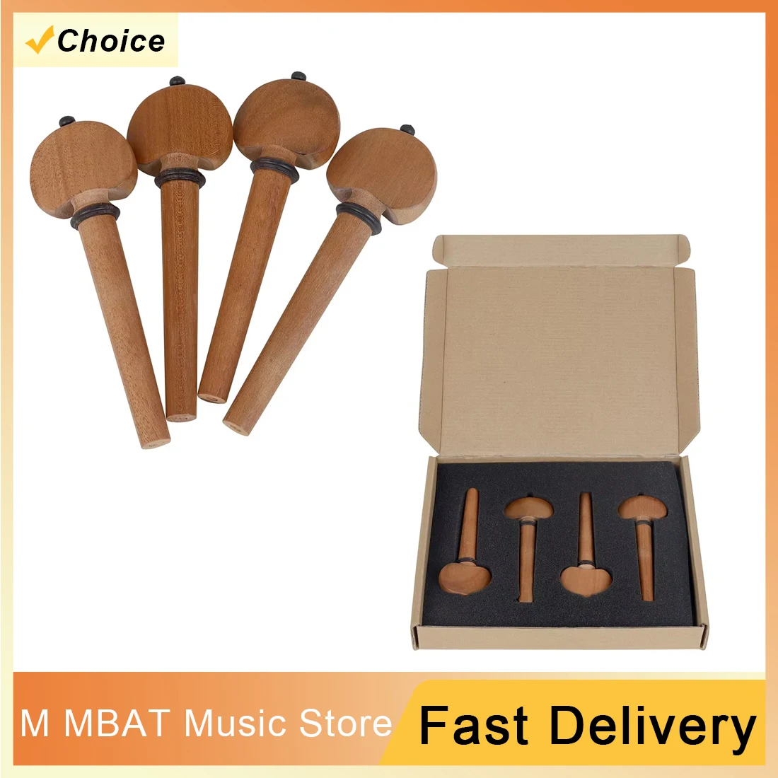 

4 шт./компл. колышки для виолончели, валы для виолончели с черным деревом, универсальный тюнинг, ремонт, музыкальные инструменты