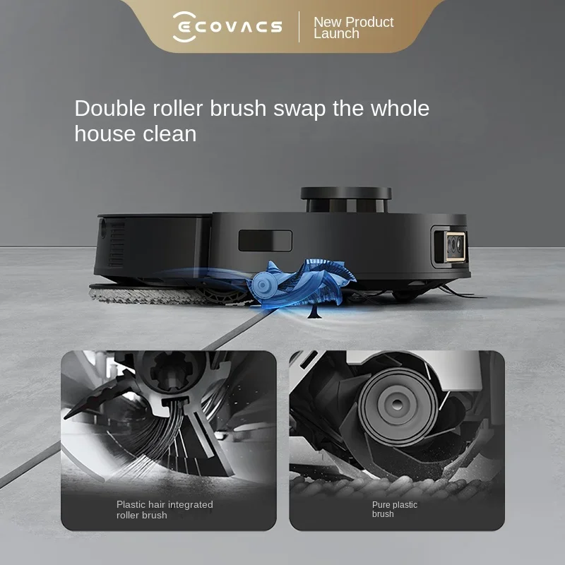 【New Product 】ECOVACS DEEBOT X1S PRO Vacuum Cleaner Sweeping Robot Hot Water Washing Mop Cleaning and Drying Dust Integration