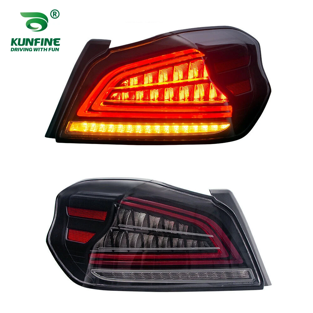 

Пара автомобильных задних фонарей в сборе для Subaru WRX 2013-UP, задние фонари, тормозные фонари с поворотным сигналом, задние фонари со светодиодной подсветкой