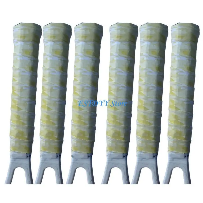 

G6DE Badminton Rackets Wrap Tape Antislip Fishing Rod Band, Water Absorbent Squash Rackets Grip Tape, Tennis Racket Sweatband