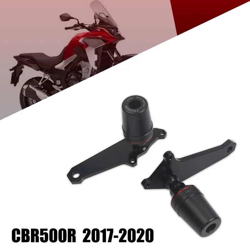 

For CBR500R CBR500 R CBR 500 R 2017-2020 Motorcycle Falling Protection Frame Slider Fairing Guard Anti Crash Pad Protector