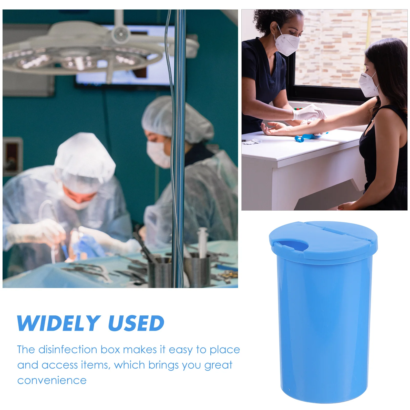 

Plastic Disinfection Box Thick Medical Sterilizer Holder for Clinic Use Surgical Tools Sterilizer Storage Holder