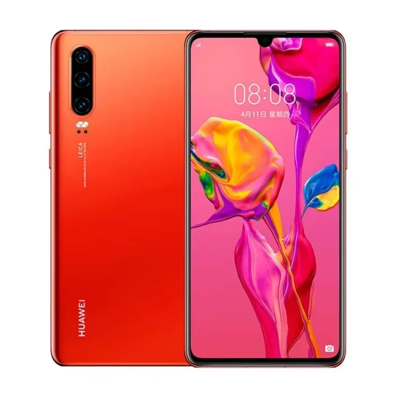 HUAWEI-P30 Android-smartphone, 6.1 ", 256GB ROM, 40MP camera, 4G netwerk mobiele telefoons, Google Play Store, mobiele telefoons, wereldwijd