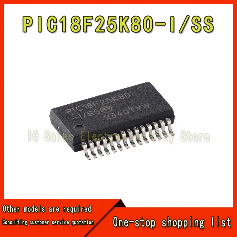 

(10 Stuks) 100% Nieuwe PIC18F25K80-I/Zo 18f 25K 80-i/So Pic18f25k80 18f25k80 PIC18F25K80-I/Ss 18f 25K 80-i/Ss Sop-28 Chipset