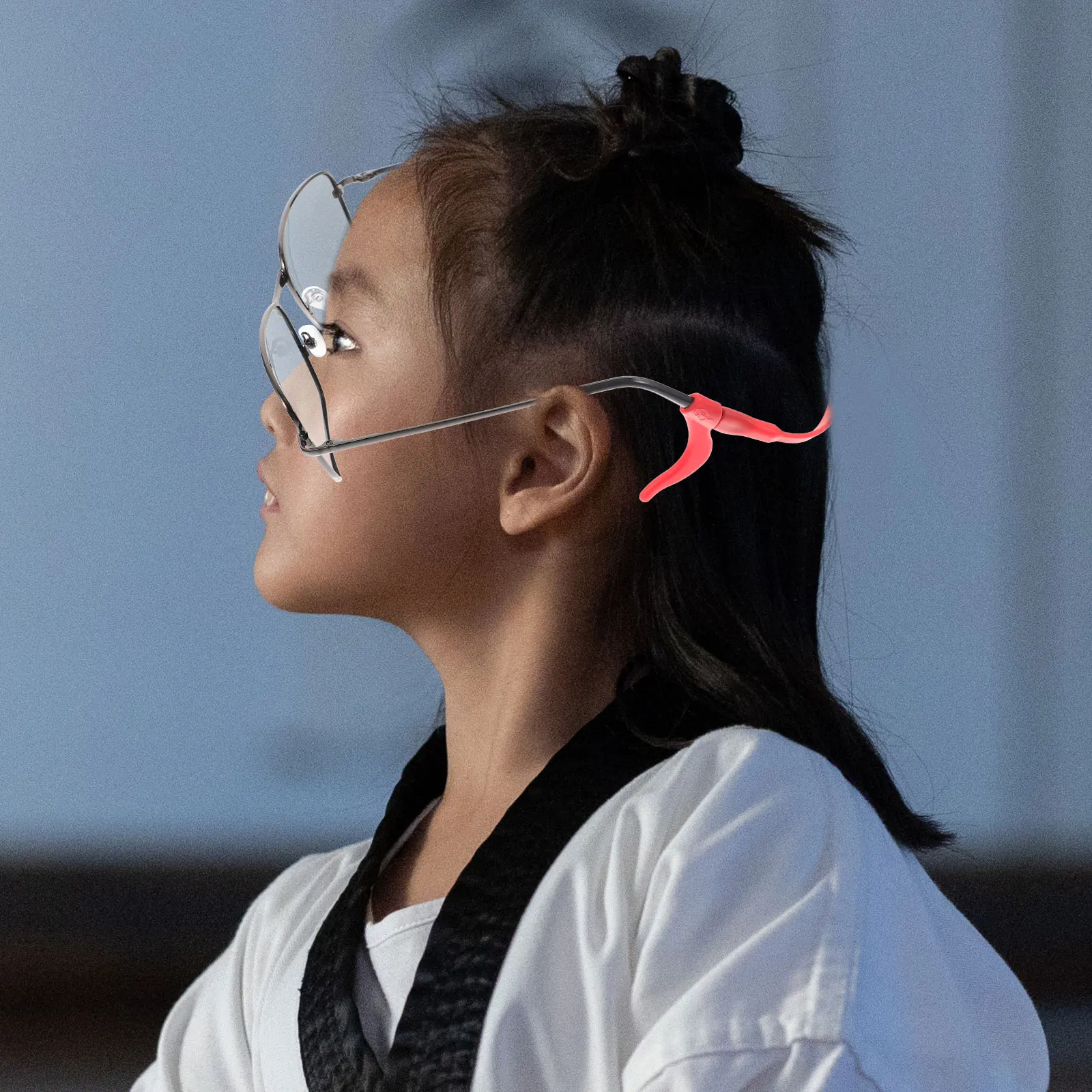 

6 Sets Anti slip Glasses Holders Silicone Eyewear Straps Eyeglass Chains Earhook Accessories Kids Leg Covers Daily Outdoor Use