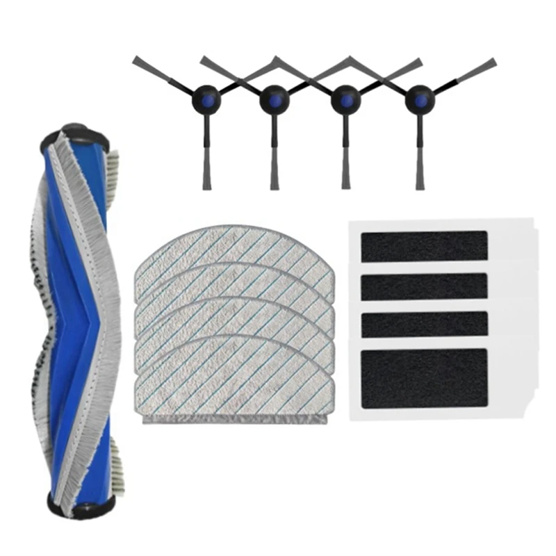 สําหรับ Ecovacs DEBOT N20/N20 PLUS/N20 PRO PLUS อะไหล่สูญญากาศหลัก Roller แปรงด้านข้าง HEPA FILTER Mop Pad ผ้า